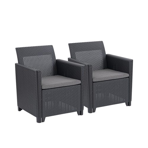 Claire duo műrattan kerti fotel