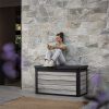 Decocoat műanyag kerti lád 380 l