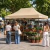 Összecsukható kerti pavilon 3x4,5 m