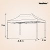 Összecsukható kerti pavilon 3x4,5 m