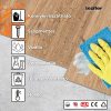 Leziter Arctic tölgy Vinyl SPC padló, szín: tölgy, vastagság: 4,5 mm, Fózoltan és fózolás nélkül is rendelhető.