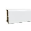 Vinyl SPC padlószegély Snow white 2400x60x12 mm