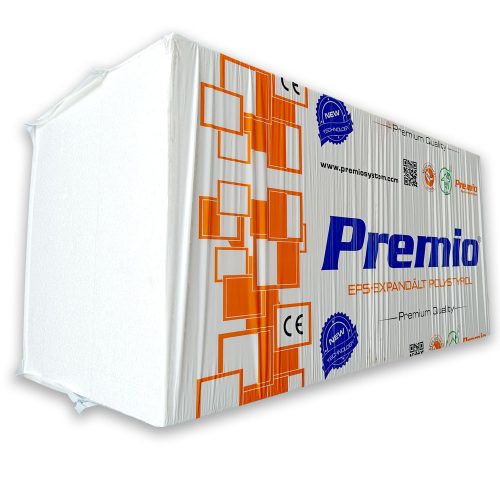 Premio EPS-80 homlokzati hőszigetelő lemez 50x100 10 cm 2,5 m2/csomag