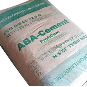   Aba Cement cement II/B-LL 32,5 N 25 kg/zsák (64 zsák/raklap)