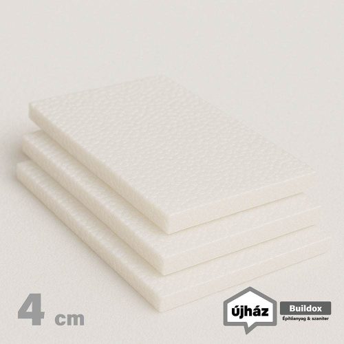 EPS-80 homlokzati hőszigetelő polisztirol lemez 4 cm vastag (50x100 cm)