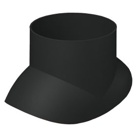 Terrán Füstgázcső adapter DN125 fekete