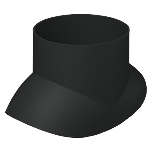 Terrán Füstgázcső adapter DN125 fekete