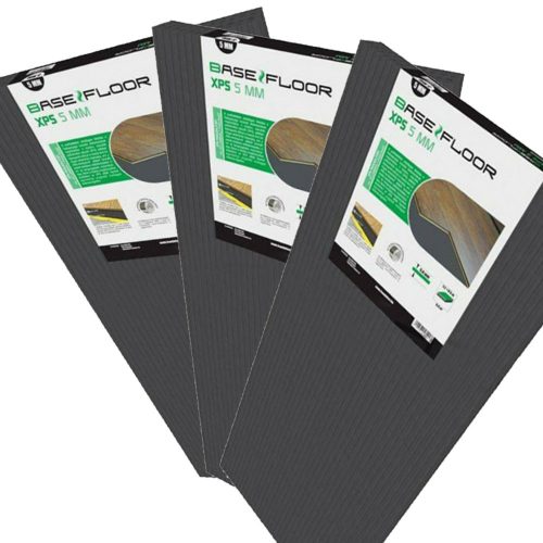 BaseFloor XPS Parketta alátét szürke 3 mm x 0,5x1,2 m (6 m2/csomag)