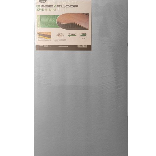 BaseFloor XPS Padlóalátét szürke 5 mm x 0,5x1,2 m 6 m2/csomag