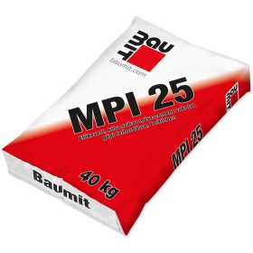 Baumit MPI 25 gépi alapvakolat 40kg (35 zsák/raklap)