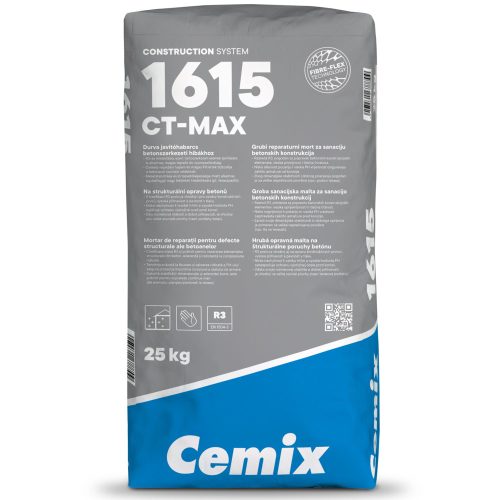 Cemix CT-Max Betonjavító habarcs durva, 1-3 cm 25 kg (48 zsák/raklap)