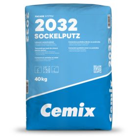   Cemix Sockelputz Lábazati cementvakolat 5-15 mm 40 kg (30 zsák/raklap)