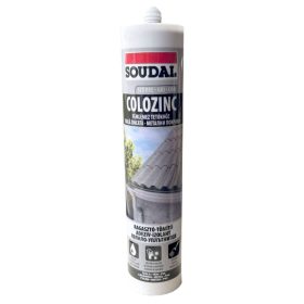 Soudal Colozinc Tetőlemez tömítő szürke 290 ml