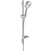 Hansgrohe Raindance Select 120/UnicaS Puro Zuhanyszett 3 funkciós kézizuhannyal, szappantartóval, 65 cm-es zuhanytartó rúddal , króm