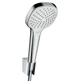   Hansgrohe Croma Select E Kádszett kézizuhannyal, 125 cm-es zuhanycsővel, és zuhanytartóval, króm