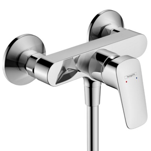 Hansgrohe Logis Zuhanycsaptelep egykaros, falsíkon kívüli szereléshez, króm