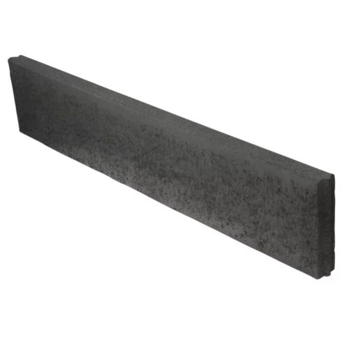 Leier Quartz Járdaszegélykő antracit 100x20x5 cm (60 darab/raklap)