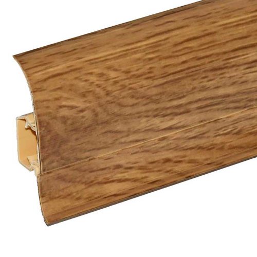 Salag NGF 56 mm PVC parketta szegélyléc gumis szegéllyel 2,50 m / szál Argos tölgy