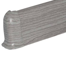   Salag NG 56 mm PVC parketta szegélyléc külső sarokelem Kőrisfa