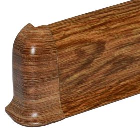   Salag NG 56 mm PVC parketta szegélyléc külső sarokelem Öreg tölgy