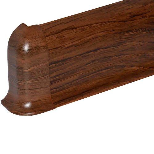 Salag NG 56 mm PVC parketta szegélyléc külső sarokelem Modena dió