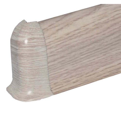 Salag NG 56 mm PVC parketta szegélyléc külső sarokelem Spártai tölgy