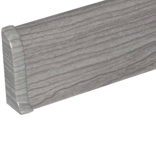 Salag NG 56 mm PVC parketta szegélyléc végzáró elem balos Kőrisfa