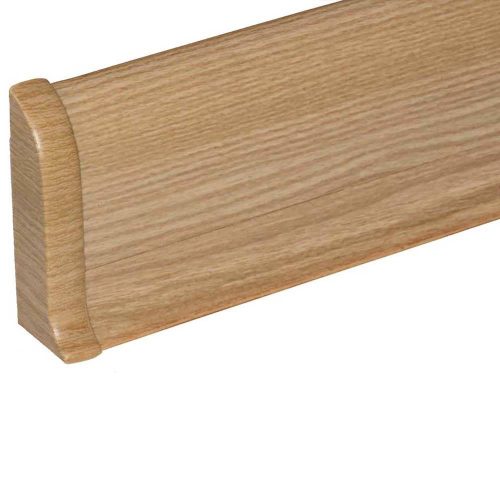 Salag NG 56 mm PVC parketta szegélyléc végzáró elem balos Szilfa deszka
