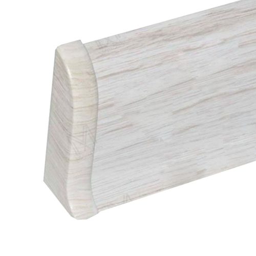 Salag NG 56 mm PVC parketta szegélyléc végzáró elem balos Patina juharfa