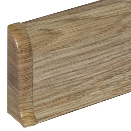 Salag NG 56 mm PVC parketta szegélyléc végzáró elem balos Olasz fenyő