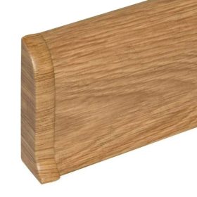   Salag NG 56 mm PVC parketta szegélyléc végzáró elem balos Natúr burbon tölgy