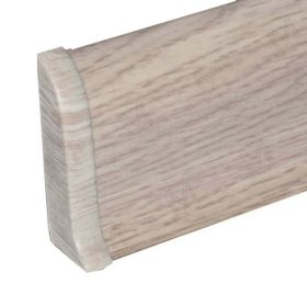   Salag NG 56 mm PVC parketta szegélyléc végzáró elem balos Spártai tölgy