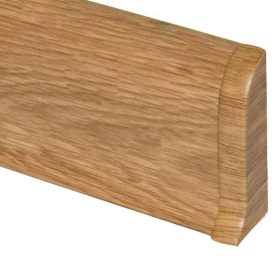   Salag NG 56 mm PVC parketta szegélyléc végzáró elem jobbos Natúr burbon tölgy