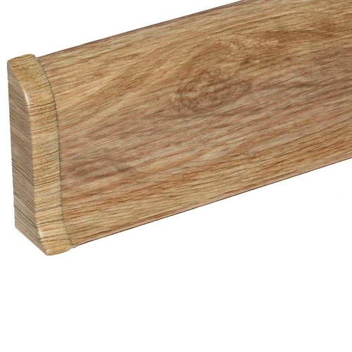 Salag NG 56 mm PVC parketta szegélyléc végzáró elem jobbos Canyon tölgy