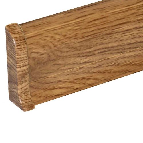 Salag NG 56 mm PVC parketta szegélyléc végzáró elem jobbos Argos tölgy