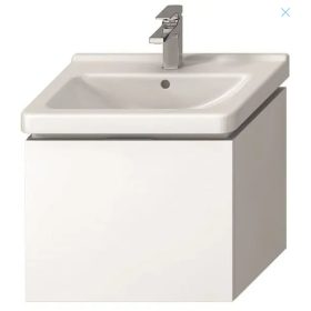   Laufen Cubito Fürdőszobabútor alsószekrény 1 fiókkal, mosdó nélkül, 60 cm, fehér