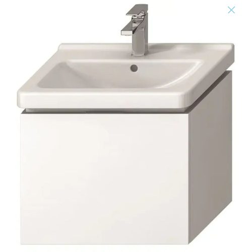 Laufen Cubito Fürdőszobabútor alsószekrény 1 fiókkal, mosdó nélkül, 60 cm, fehér