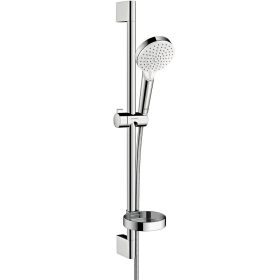   Hansgrohe Crometta Vario Unica Zuhanyszett kézizuhannyal, szappantartóval, 65 cm-es zuhanytartó rúddal, króm