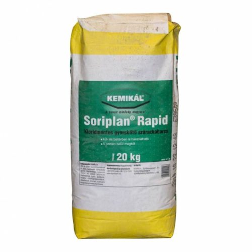 Kemikál Soriplan Rapid Gyorskötő habarcs 20 kg (48 zsák/raklap)