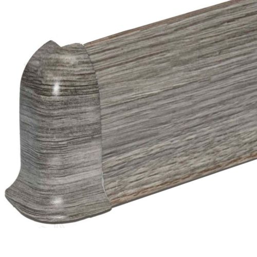 Salag NG 56 mm PVC parketta szegélyléc külső sarokelem Urban Legend