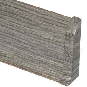   Salag NG 56 mm PVC parketta szegélyléc végzáró elem jobbos Urban Legend