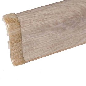   Salag NG 56 mm PVC parketta szegélyléc összekötő elem Burgundi tölgy