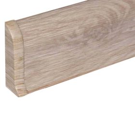   Salag NG 56 mm PVC parketta szegélyléc végzáró elem jobbos Burgundi tölgy