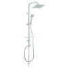Ferro Squerto Lux kézi- és fejzuhannyal, és zuhanytartó rúddal, króm