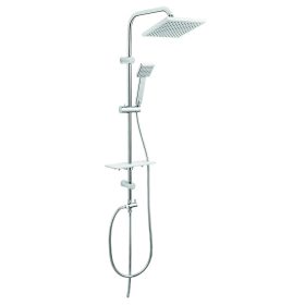   Ferro Squerto Lux kézi- és fejzuhannyal, és zuhanytartó rúddal, króm