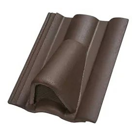   újház - Terrán - Standard Colorsystem Szellőzőcserép kakaóbarna RÉGI