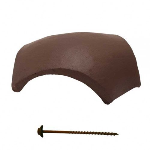 újház - Terrán - Standard 3-as Elosztó kúpcserép Colorsystem kakaóbarna (28 darab/raklap)