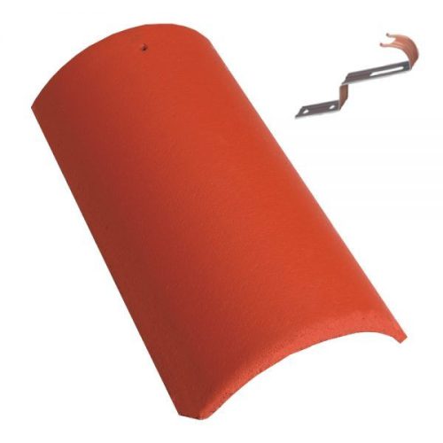 újház - Terrán - Standard/Synus Kúpcserép Colorsystem meggypiros (128 darab/raklap)