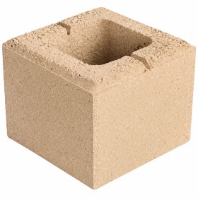   SW Háromkő Kerítéskő félkő bézs 20x20x16 cm (120 darab/raklap)