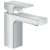 Hansgrohe Vernis Shape Egykaros mosdócsaptelep 100, automata lefolyógarnitúrával, króm